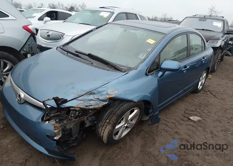 2007 Honda Civic Ex из США, поврежденный, VIN 1HGFA16897L136633